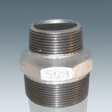 Banded malleable iron pipe fittings