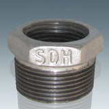 Banded malleable iron pipe fittings