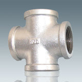 Banded malleable iron pipe fittings