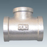 Banded malleable iron pipe fittings