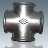 DIN standard beaded malleable iron pipe fittings