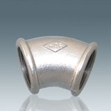 DIN standard beaded malleable iron pipe fittings