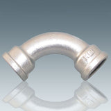 Banded malleable iron pipe fittings