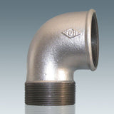 DIN standard beaded malleable iron pipe fittings