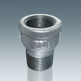 Banded malleable iron pipe fittings