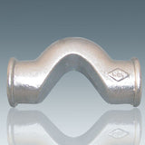 DIN standard beaded malleable iron pipe fittings