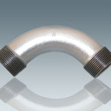 DIN standard beaded malleable iron pipe fittings