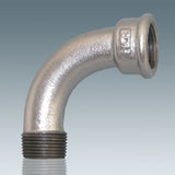 DIN standard beaded malleable iron pipe fittings